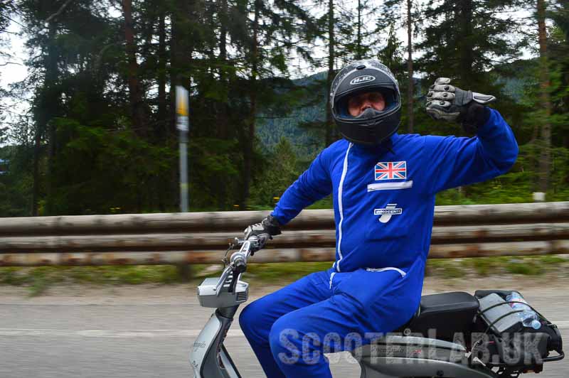 Sal, flying the flag for Great Britain