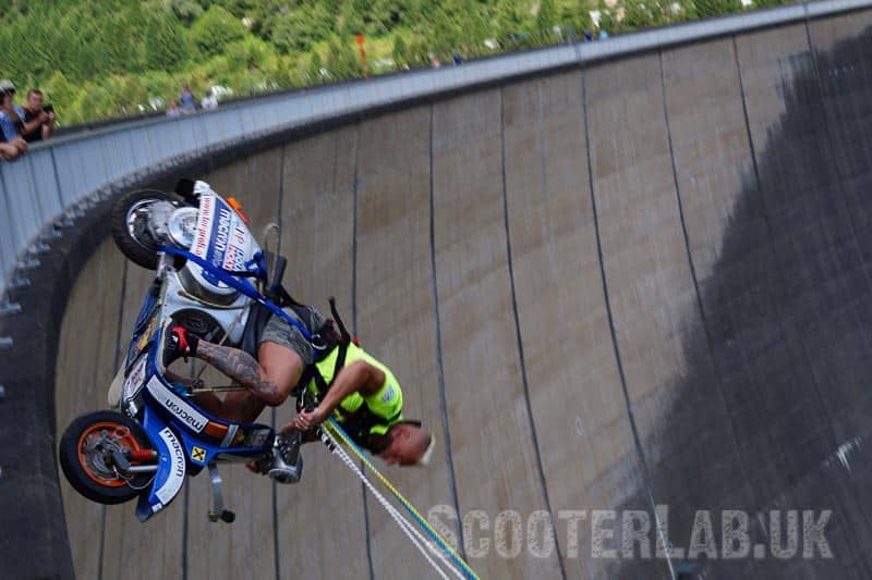 Dam, that’s crazy! Austrian madman, Günter throws himself off 131-metre high wall | NEWS