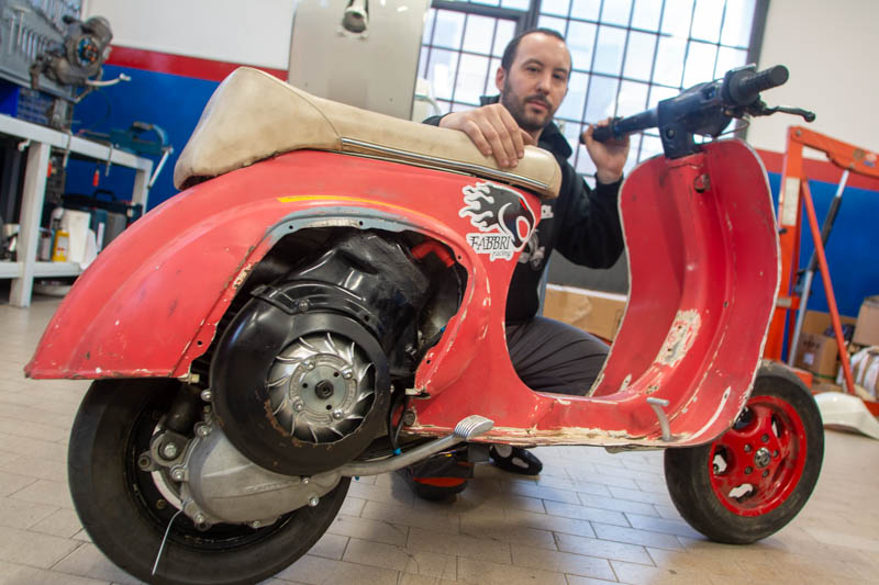 Part 2: Fabbri – taking the Vespa smallframe to 300cc | FEATURE