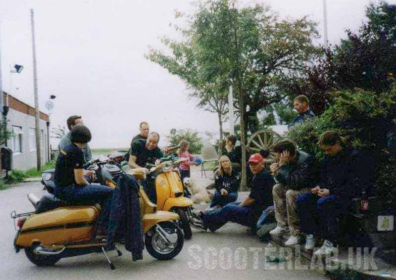 The DVLC crew at one of the early Mersea Island rallies