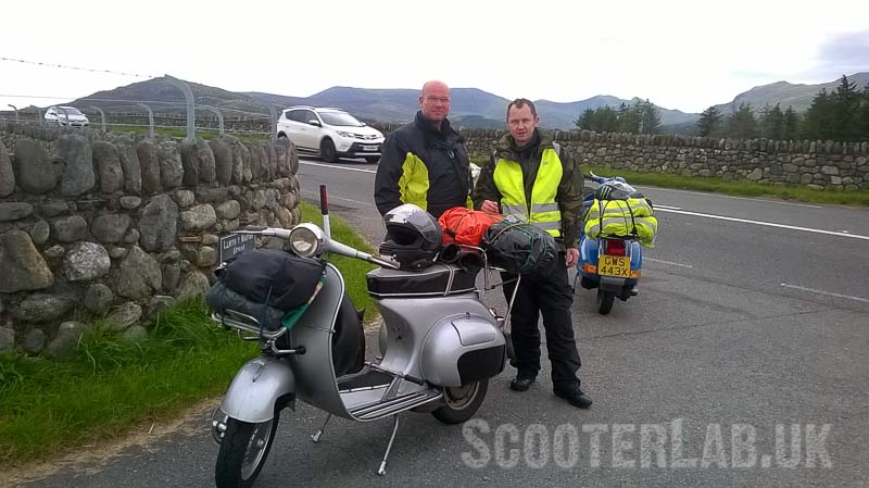 On the A470 somewhere heading north