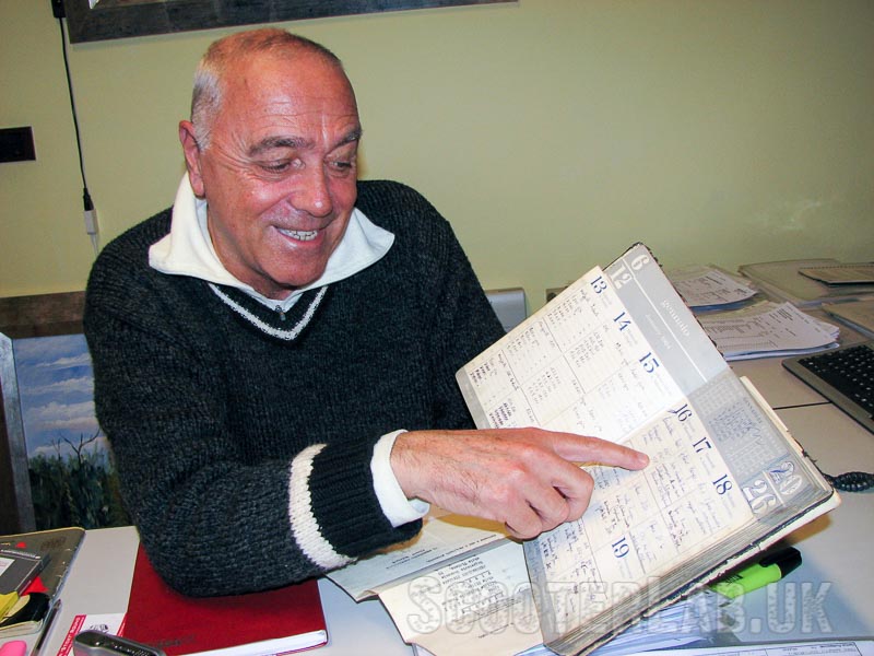 Giancarlo still has all his tuning data stretching back to the early 1960s