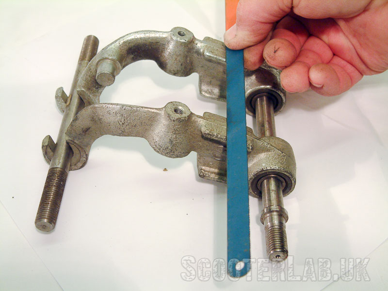 Lambretta forks only work when every component is matched