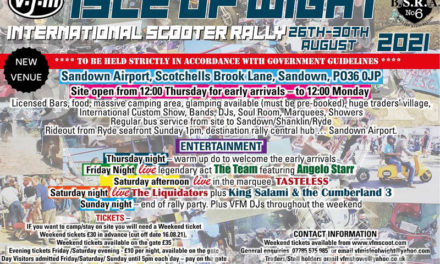 Green light for the Isle of Wight International Scooter Rally – earlybird tickets available | NEWS