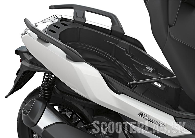 Innovative Flexcase storage increases capacity (when parked)