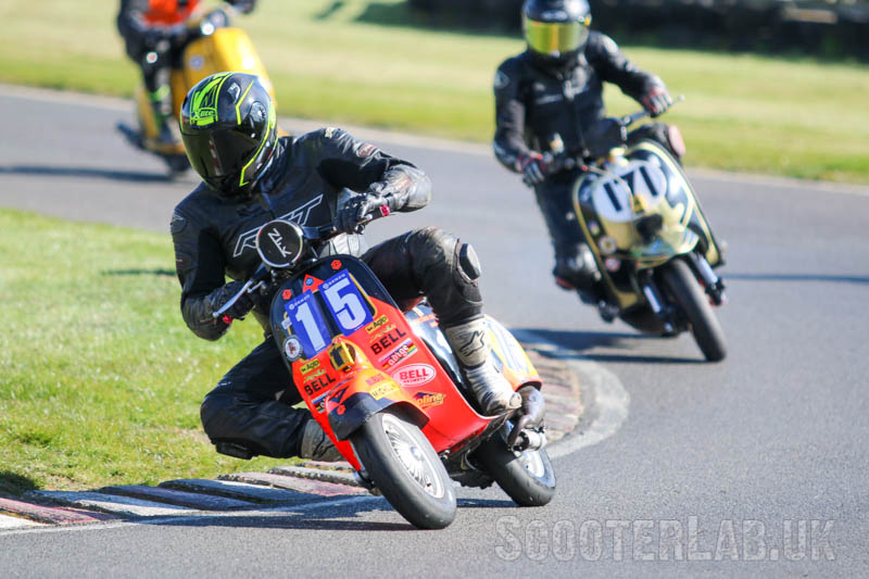 Team Vespa, great bike and a fantastic team