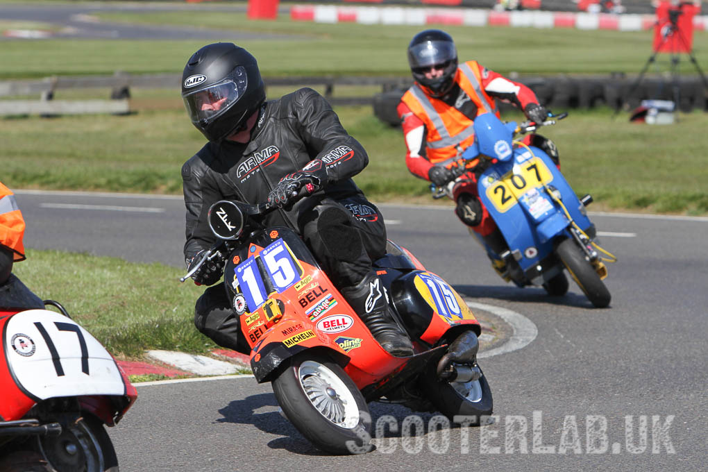 Endurance attracts Vespas like wasps around a jam jar