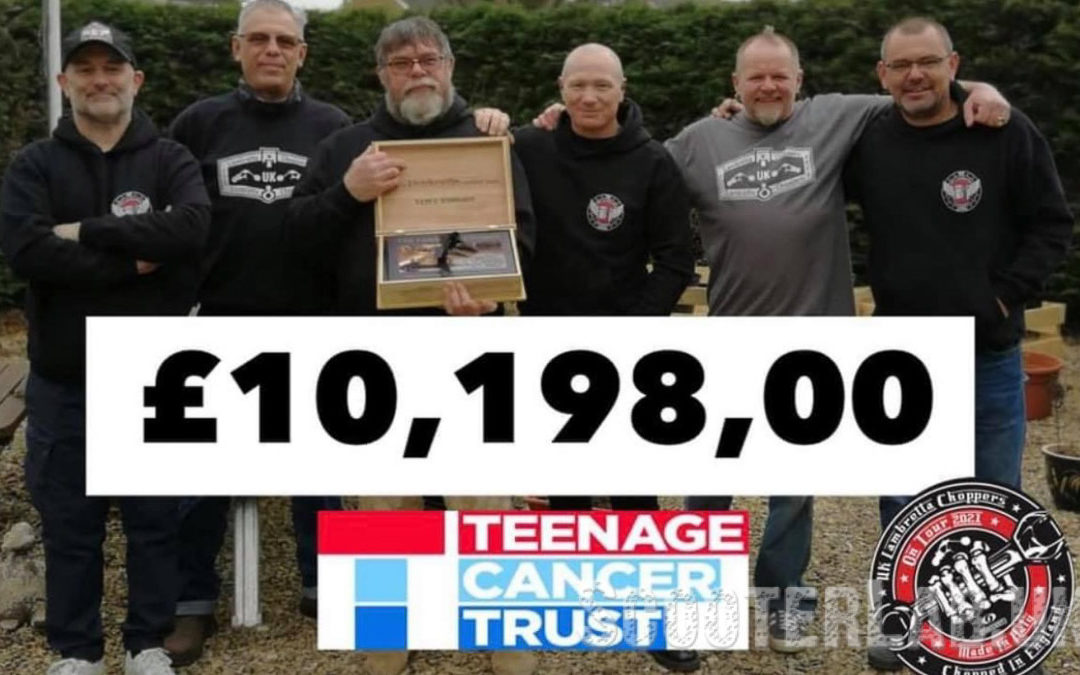 Lambretta Chopper book raises £10,198 for Teenage Cancer Trust | NEWS
