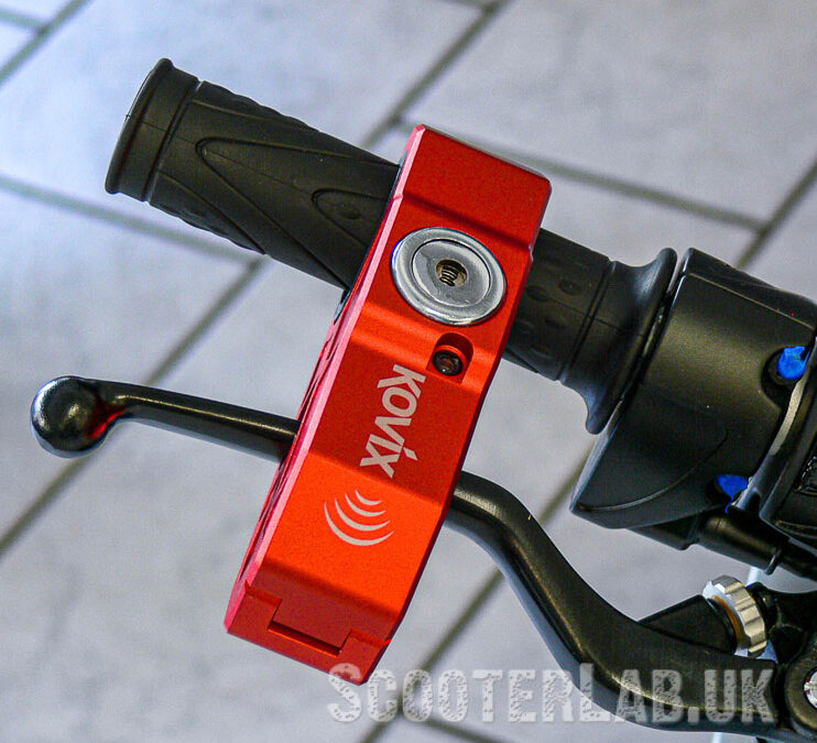 New Kovix brake lever alarm lock | NEWS