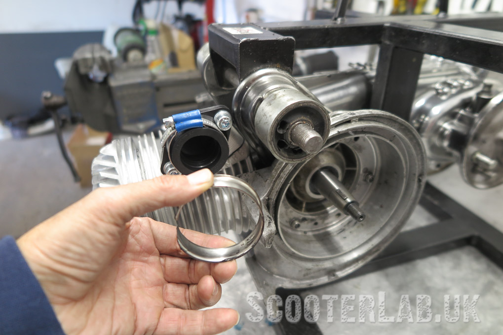 lambretta bgm inlet manifold