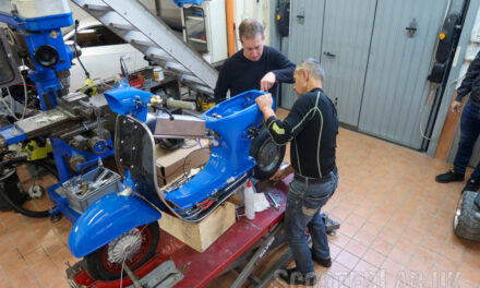 Part 2: BFA factory visit – 288cc Vespa smallframe ridden | FEATURE