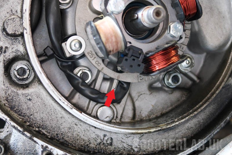 pinasco 251 engine timing marks