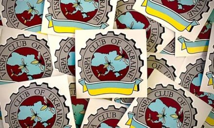 Vespa Club of Ukraine stickers raise €3000 | NEWS