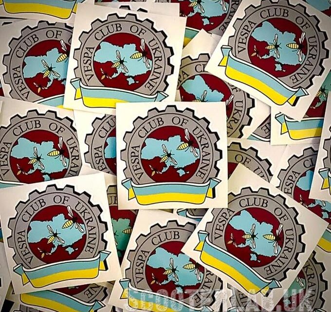 Vespa Club of Ukraine stickers raise €3000 | NEWS