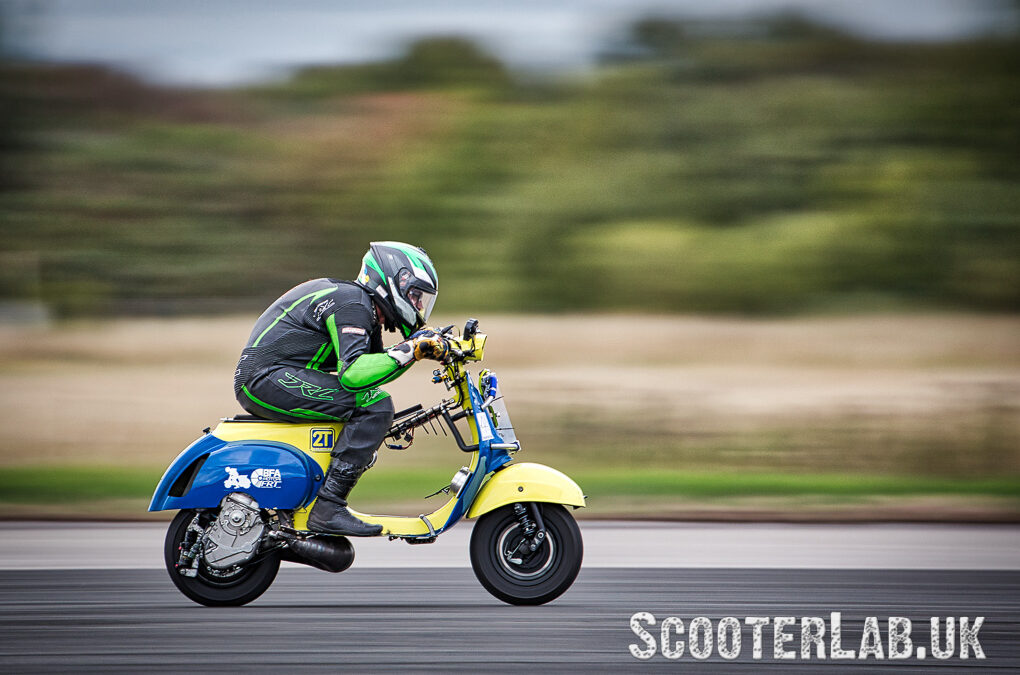 Adie Horrocks: World’s fastest Vespa – 122mph?  | NEWS