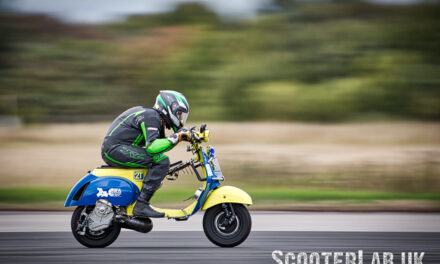 Adie Horrocks: World’s fastest Vespa – 122mph?  | NEWS
